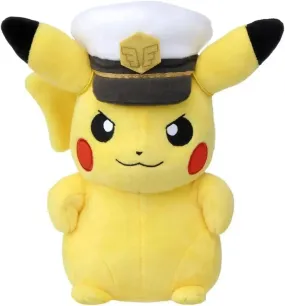 Captain Pikachu Pokemon Plushie