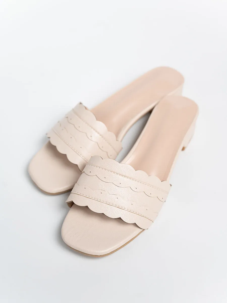 Cendana Eyelet Mule Sandals