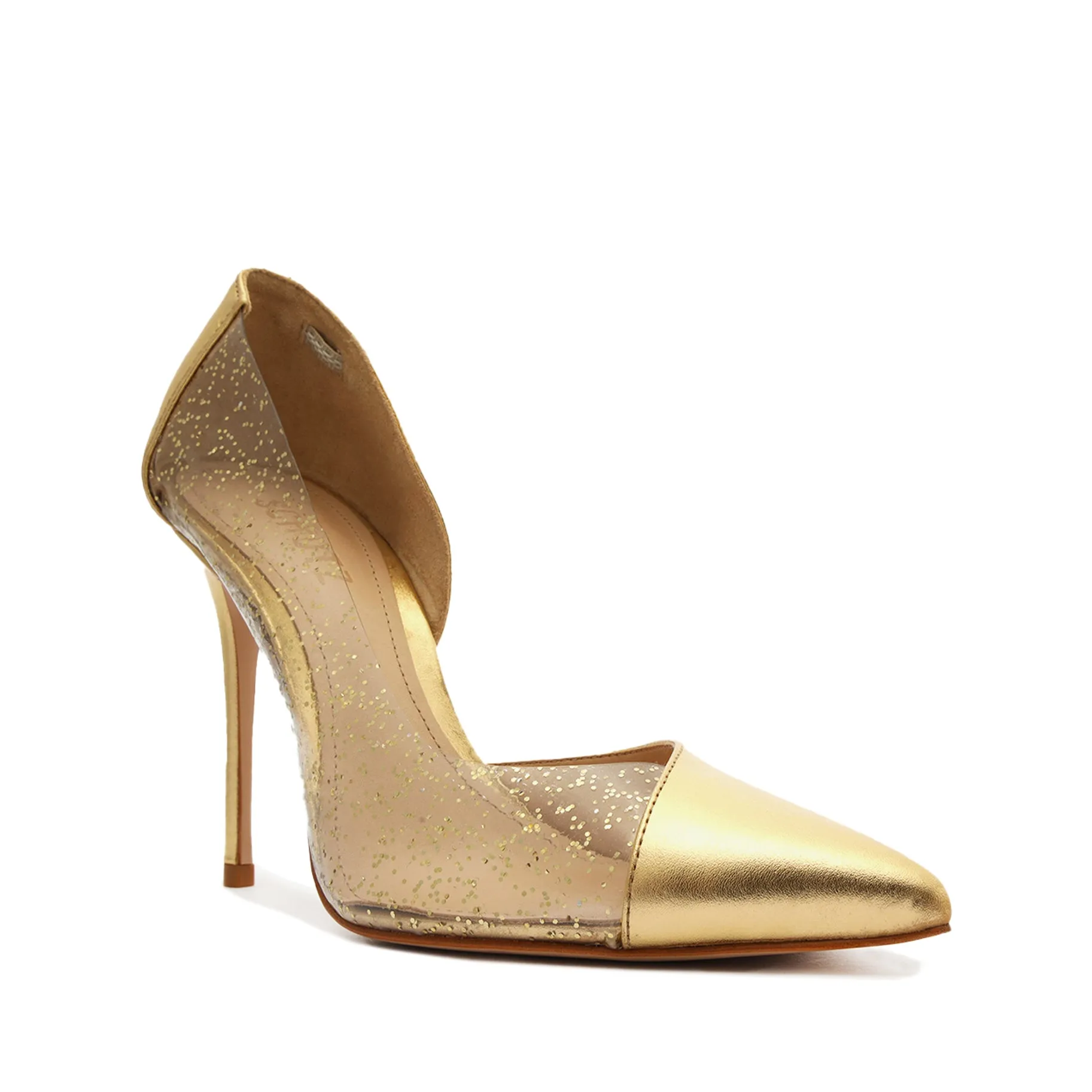 Cheslie Metallic Nappa & Vinyl Pump