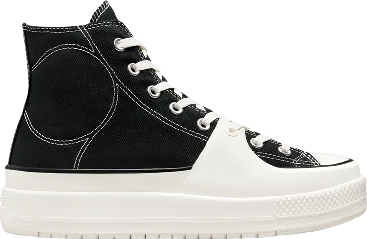 Converse Chuck Taylor All Star High Construct Black White Sneakers