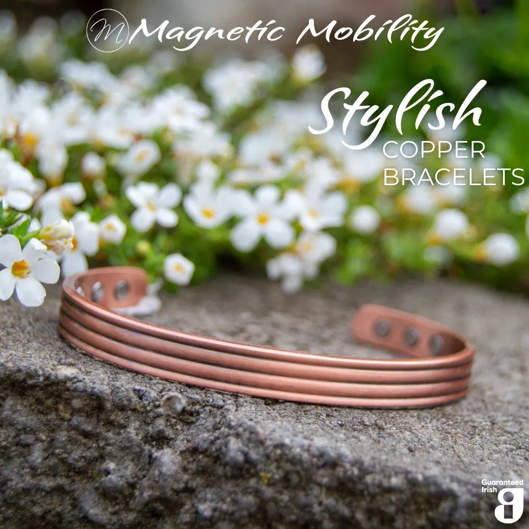 Copper Bracelet: Heath | Magnetic Mobility