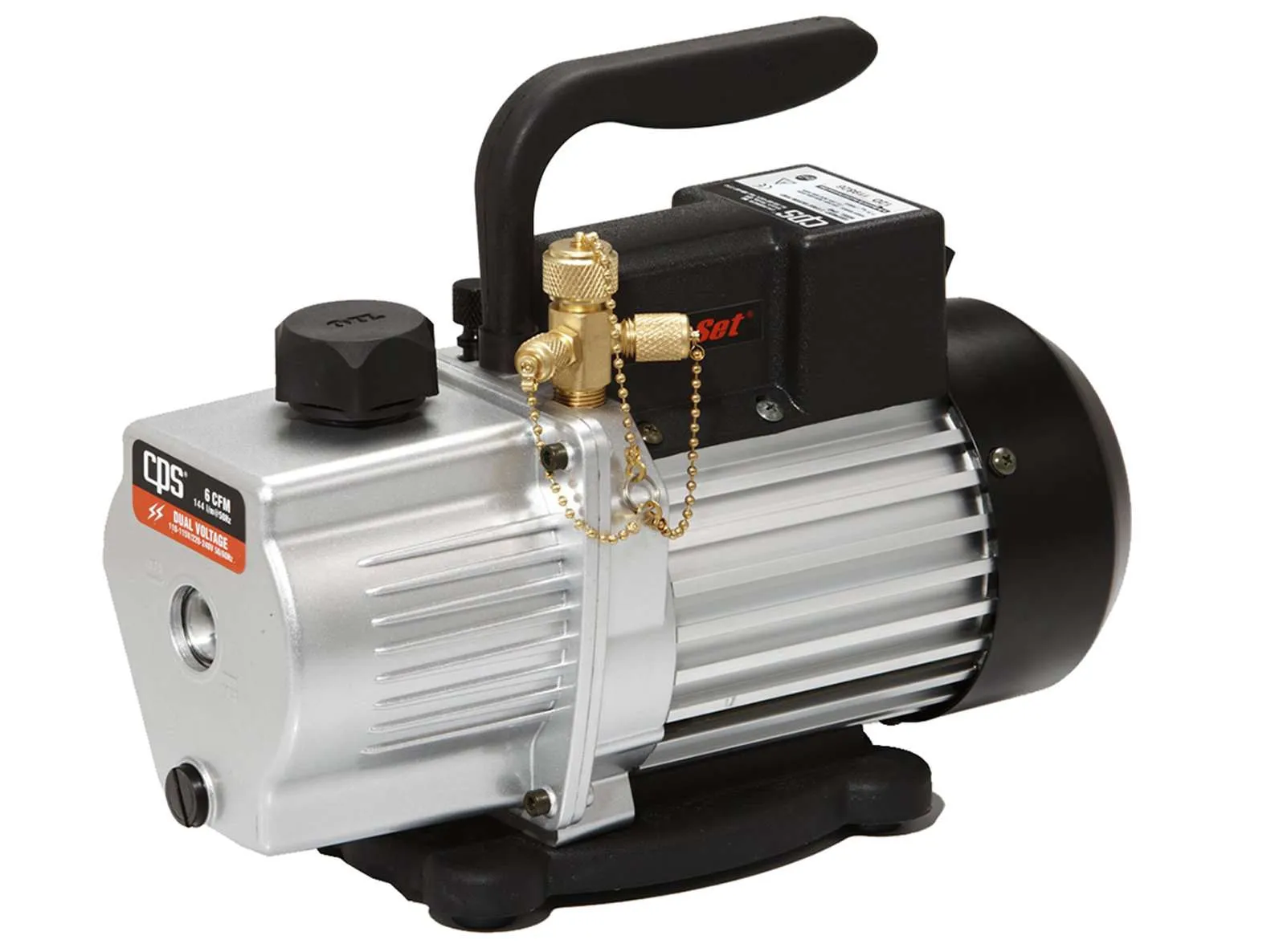 CPS Products VP6D Pro-Set® 2-Stage Vacuum Pump, 6 CFM