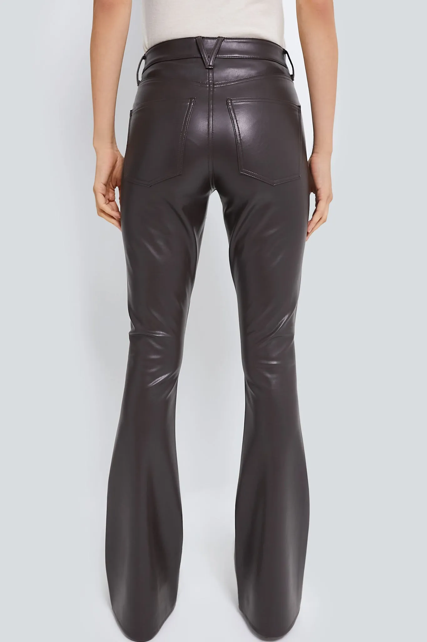 Dark Chocolate Beverly High Rise Skinny Flare