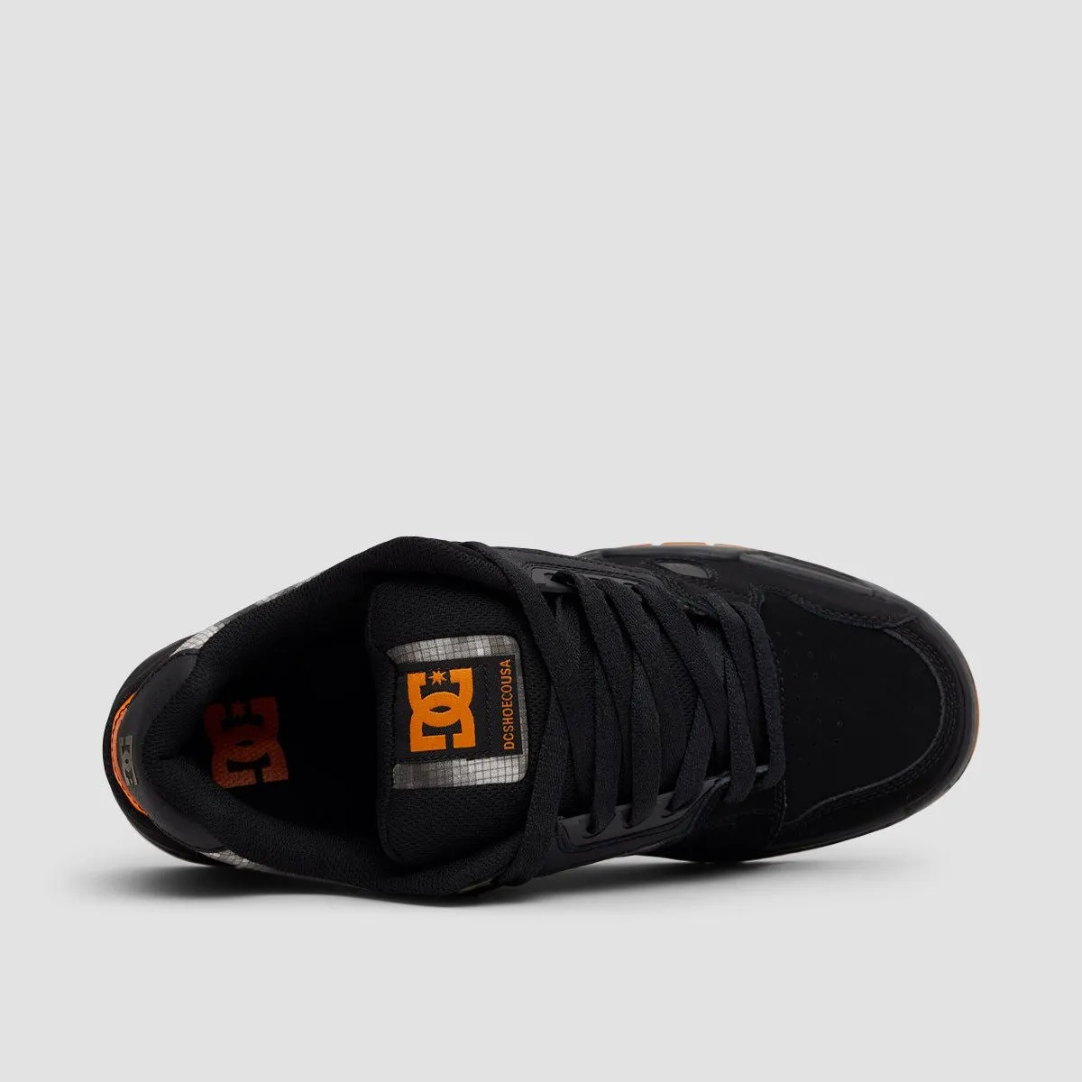 DC Stag Shoes - Black/Orange