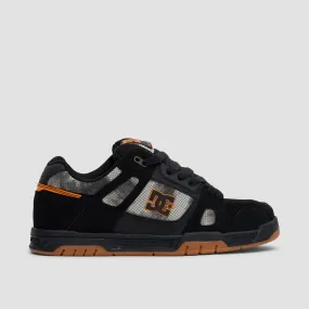 DC Stag Shoes - Black/Orange