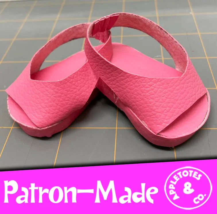 Demi Sandals 18 Inch Doll Pattern