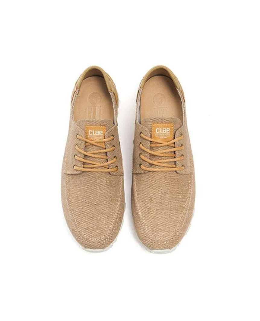 DESMOND EVA Tan Hemp Canvas