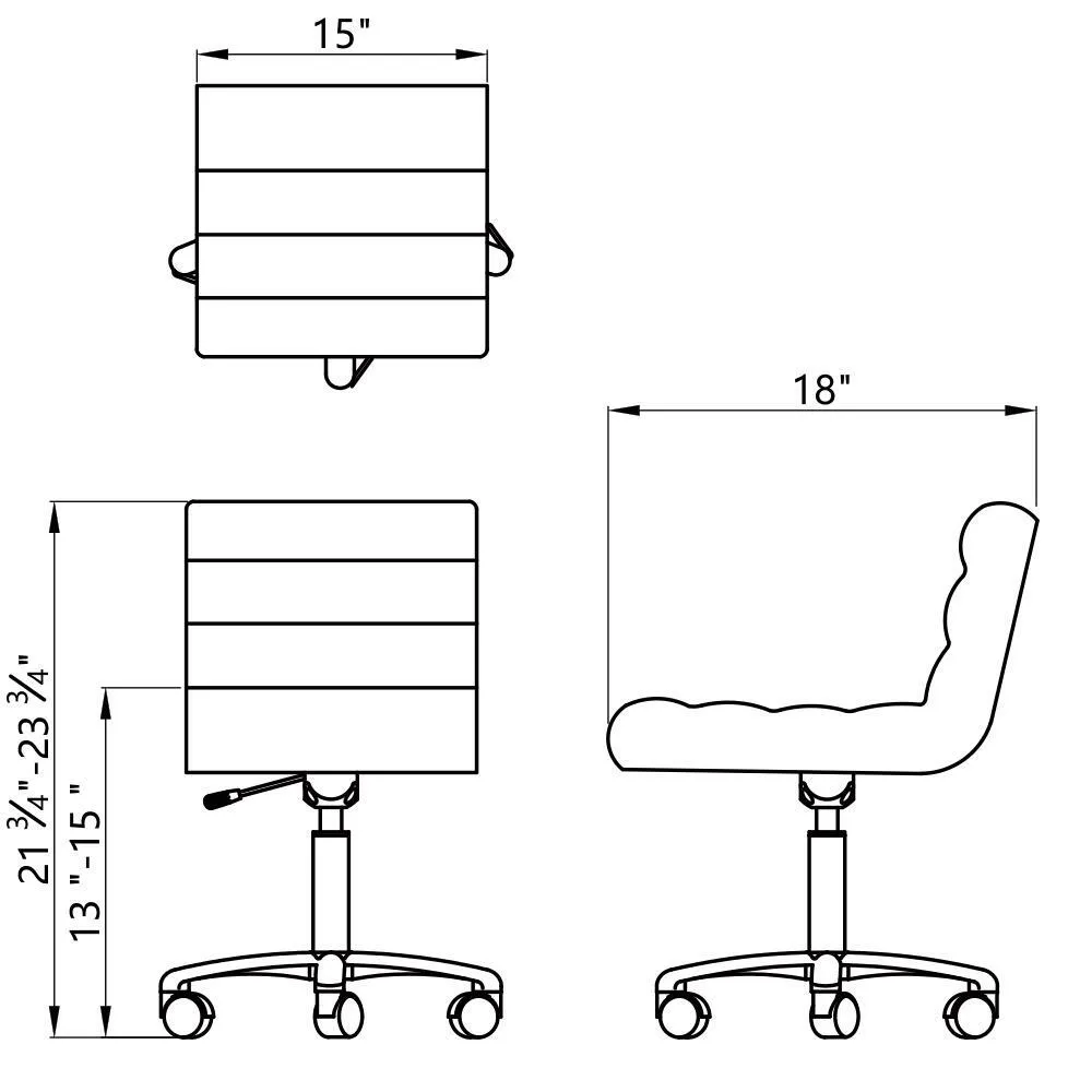 DIR Jockey Pedi Stool