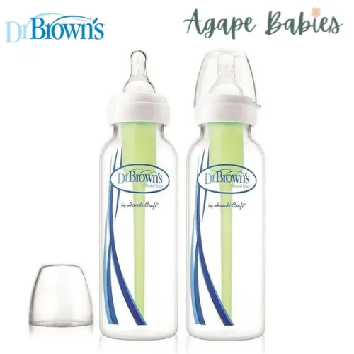 Dr Brown's 8 OZ/250ML  PP Narrow-Neck "Options " Bottle, Twin-Pack