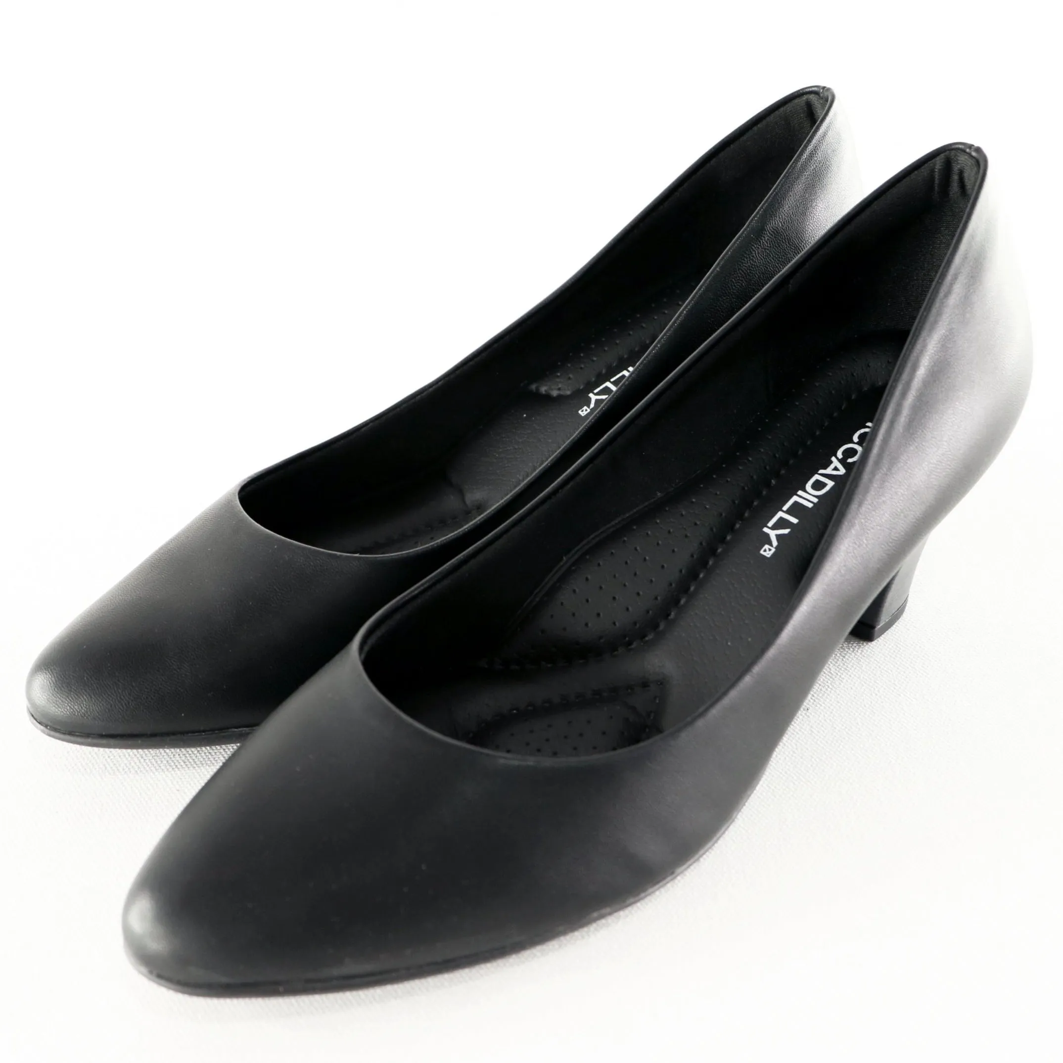 Ebon Elegance Pumps - Black Nappa (703.001)