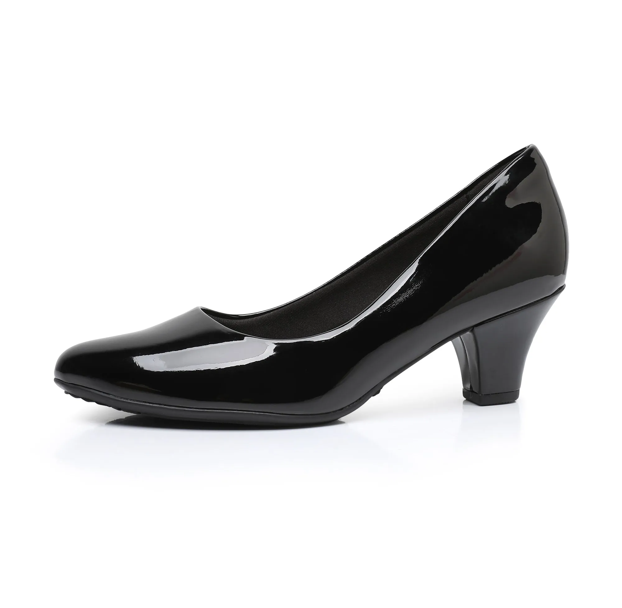 Ebon Patent Elegance Pumps (703.001)