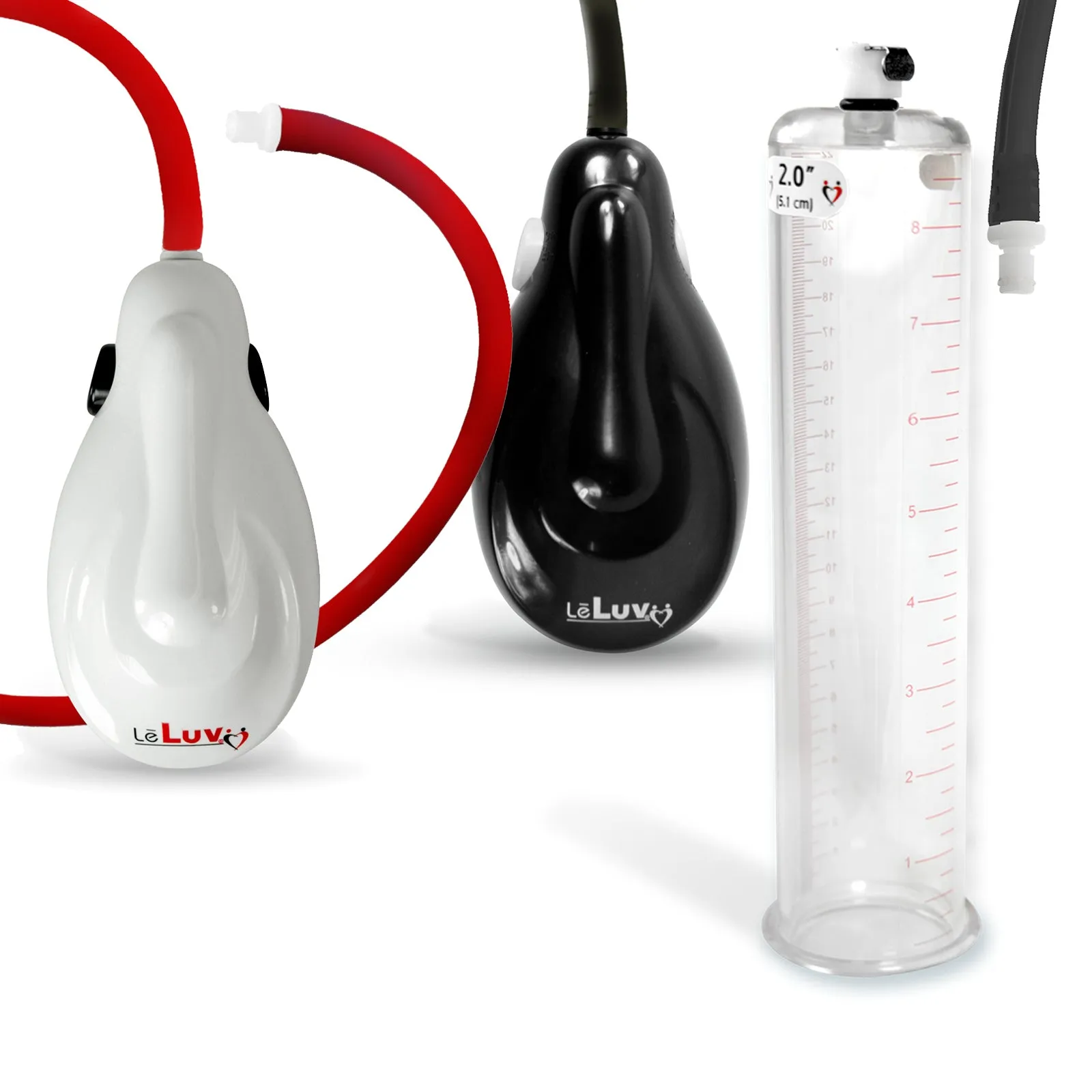 eGrip Electric Penis Pump with Premium Hose | 9 or 12 Inch Length, 1.35-3.70 Inch Diameter