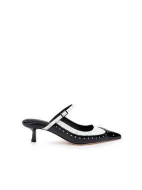 Elle Patent Leather Mule