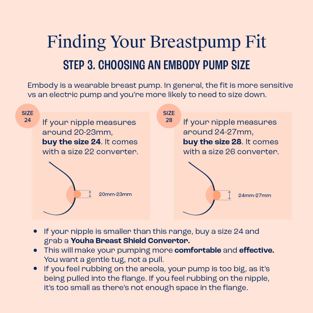 Embody Wearable Breast Pump