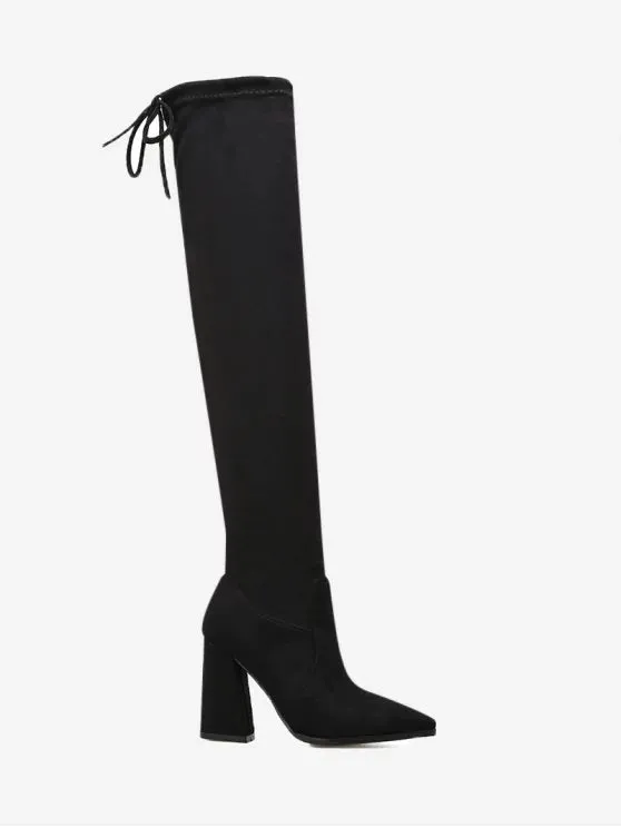 Fashion High Heel Pointed Toe Over The Knee Boots