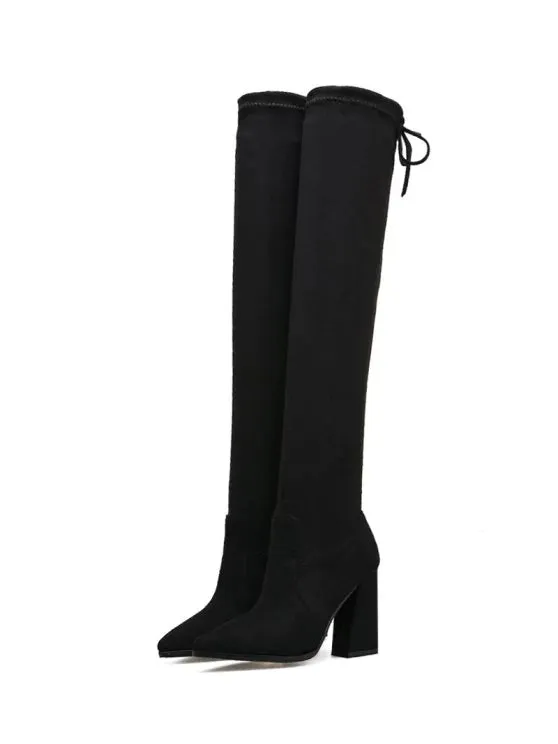 Fashion High Heel Pointed Toe Over The Knee Boots