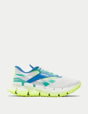 FloatZig 1 Shoes - White/Unleashed Green/Digital Lime