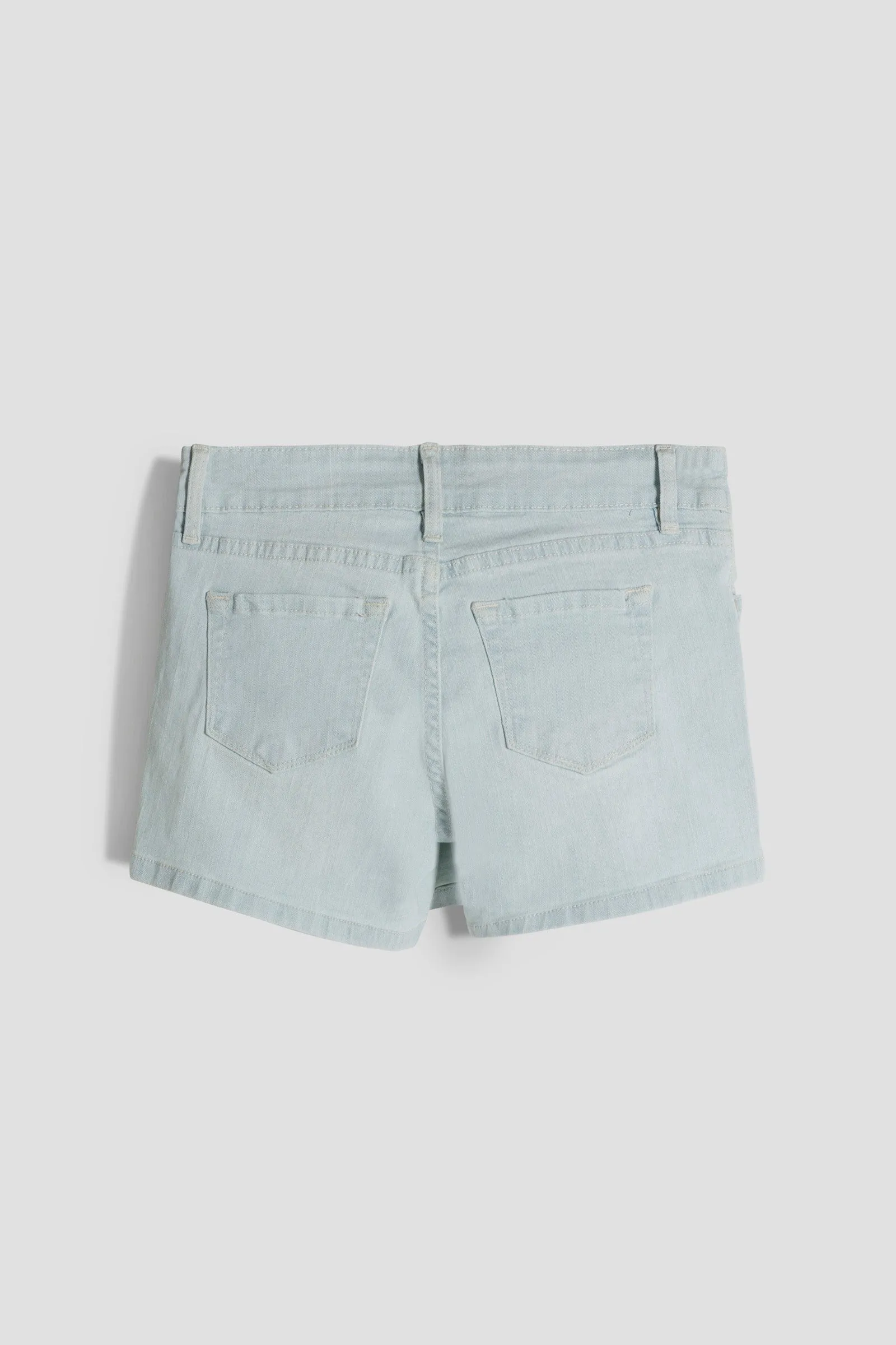 Girls Assymetric Denim Skort