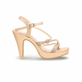 Golden Fancy Bridal Sandal FN6012