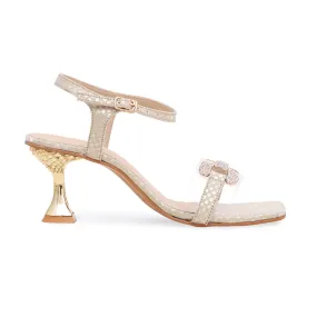 Golden Fancy Sandal FN5566