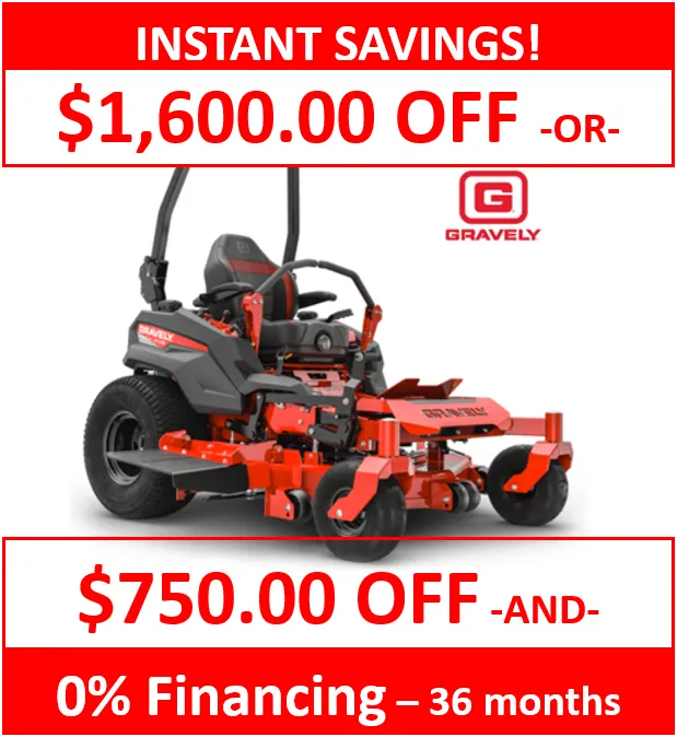 GRAVELY Pro-Turn MACH ONE 'High Grass' Zero Turn Mower -(60" Tunnel Deck) | 31 HP Kawasaki