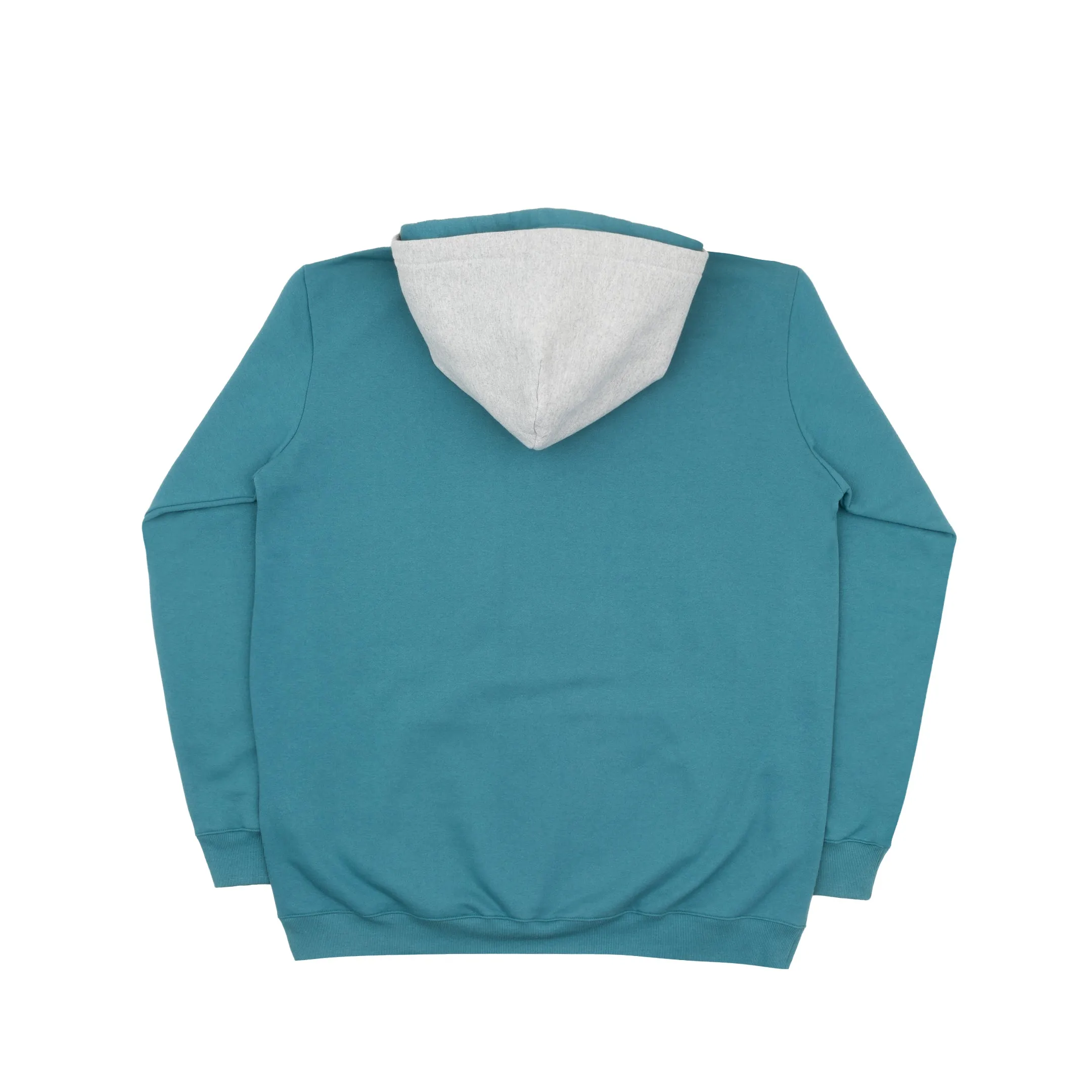 HIGH - Double Hooded Pullover "Oil Blue"