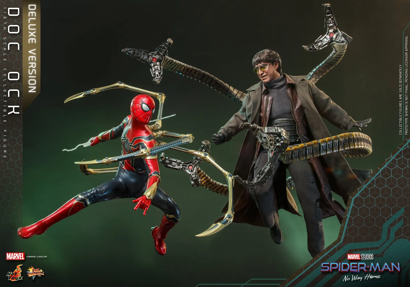 Hot Toys - MMS633 - Spider-Man: No Way Home - 1/6th scale Doc Ock Collectible Figure (Deluxe Version)