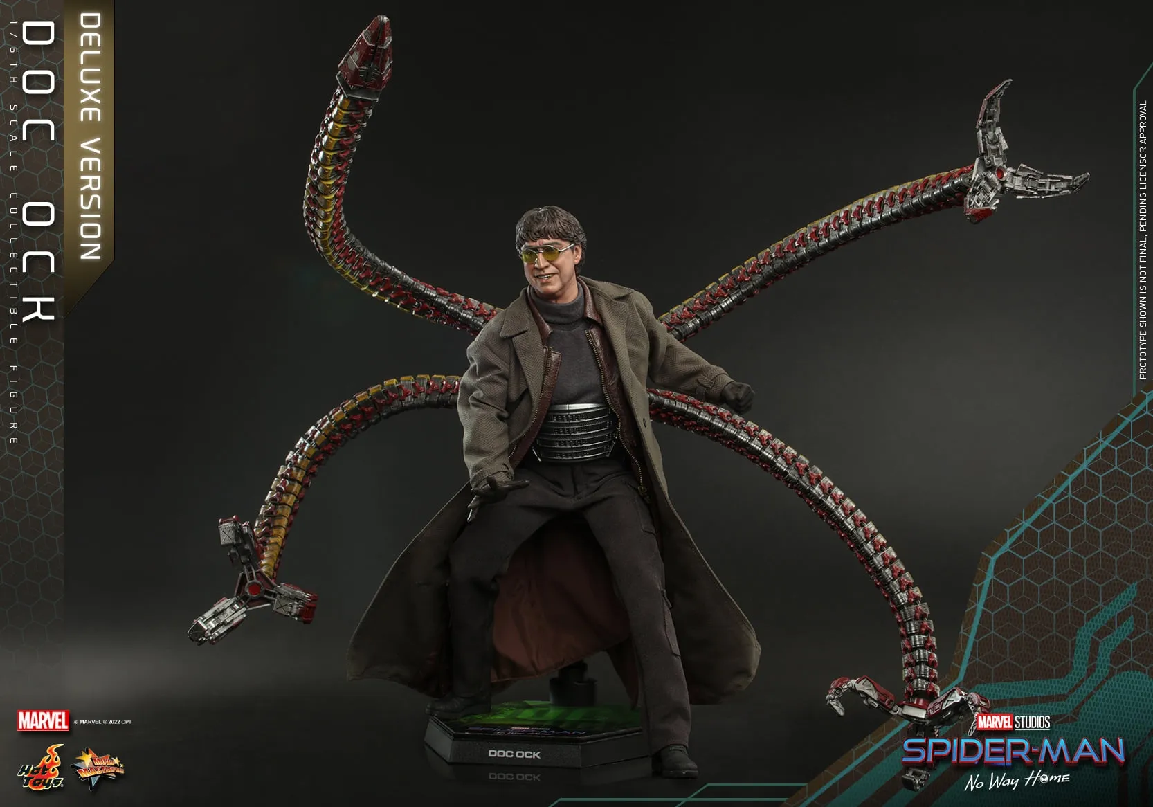 Hot Toys - MMS633 - Spider-Man: No Way Home - 1/6th scale Doc Ock Collectible Figure (Deluxe Version)