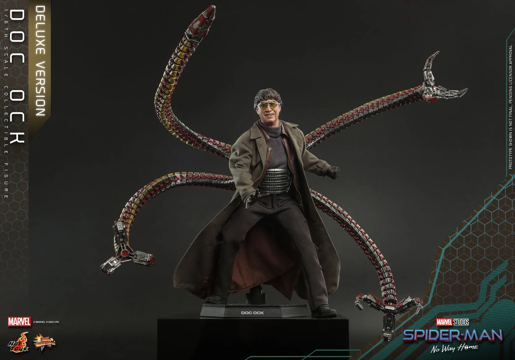 Hot Toys - MMS633 - Spider-Man: No Way Home - 1/6th scale Doc Ock Collectible Figure (Deluxe Version)