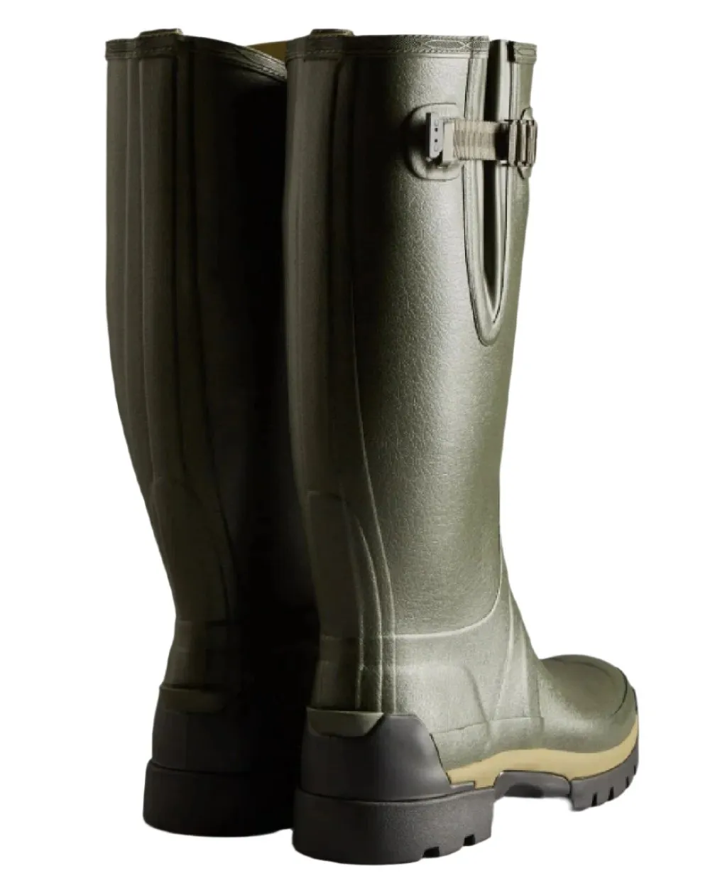 Hunter Mens Balmoral Neoprene Adjustable Wellington Boots