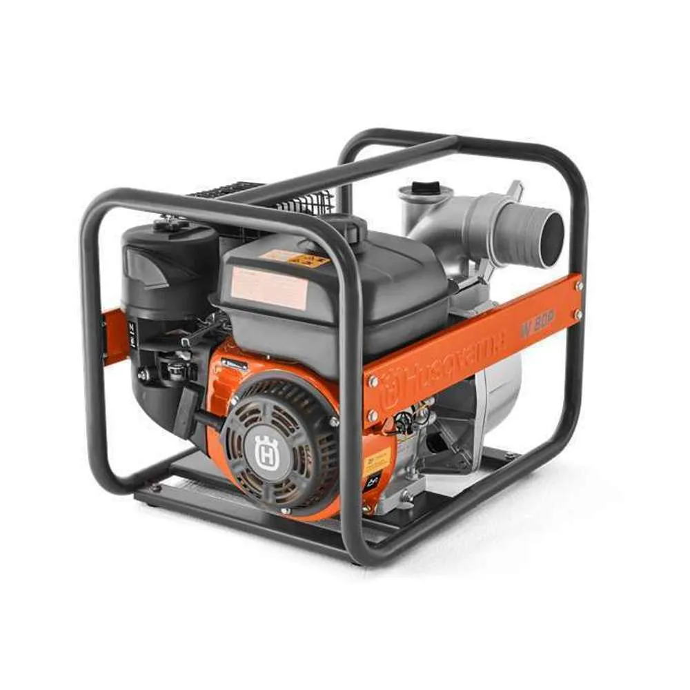 Husqvarna W80P Petrol Water Pump 6.0hp 3" In/Outlet