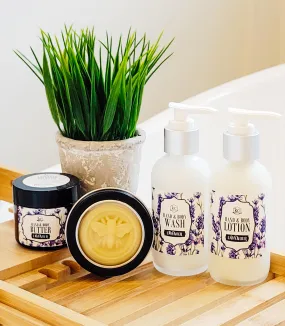 kc Essentials Lavender Bath and Body Gift Set