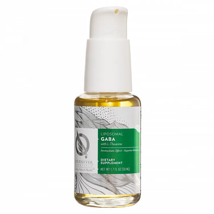 Liposomal GABA with L-Theanine Quicksilver Scientific - Brain Health, Sleep and Mood Support