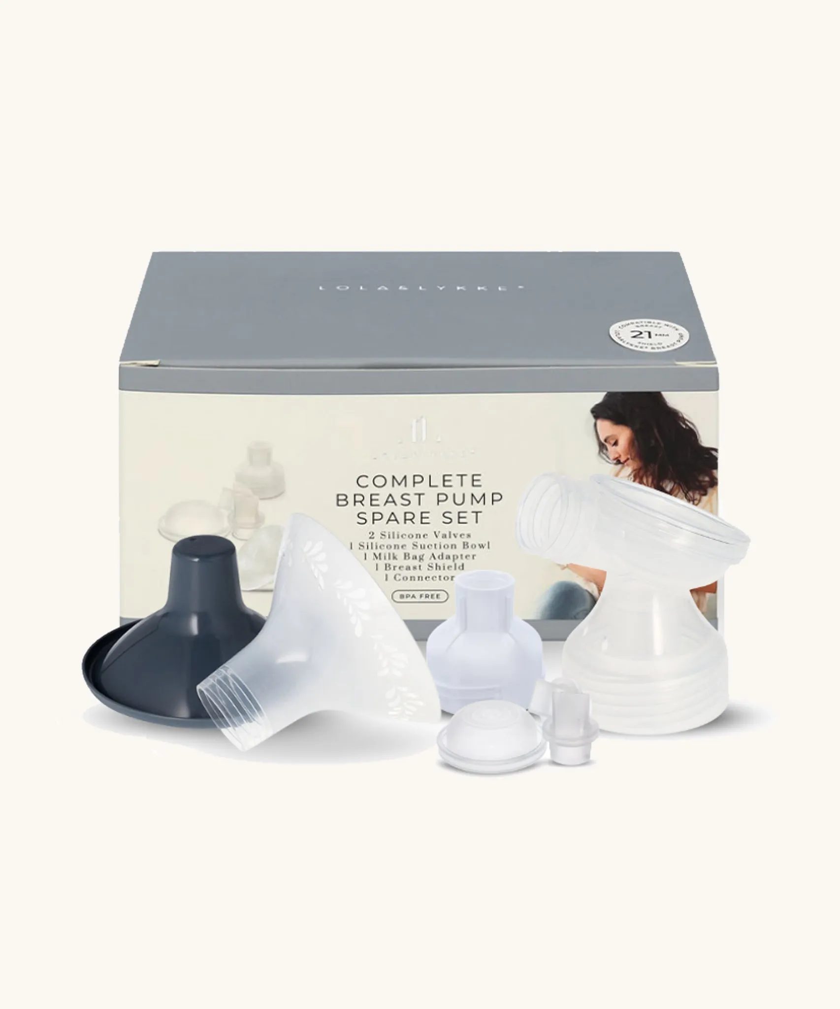 Lola&Lykke Complete Spare Part Box for Breast Pump