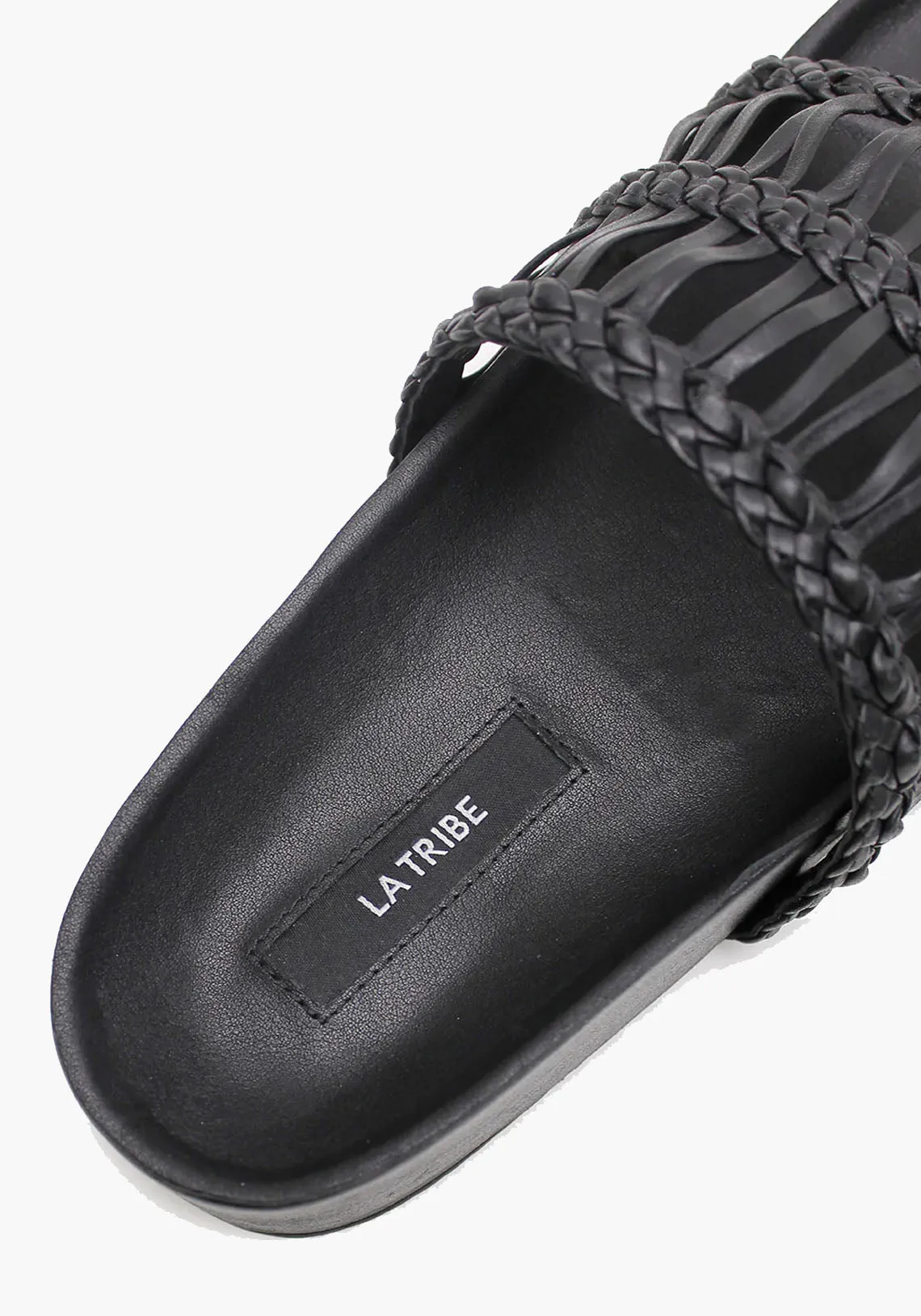 LOU PLATFORM SLIDE BLACK