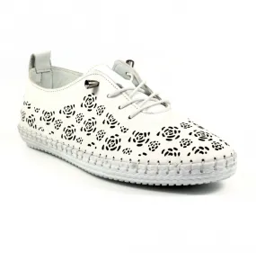 Lunar Womens Shoe Bamburgh White