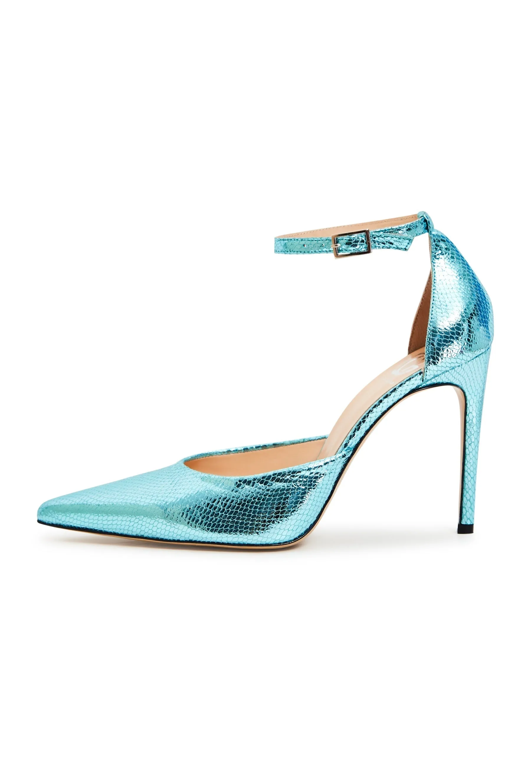 Luxurious High Heel Pumps - Blue