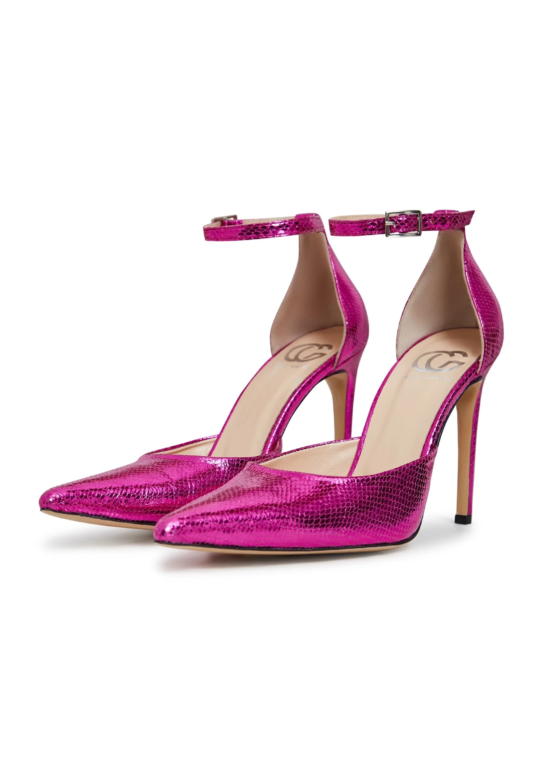 Luxurious High Heel Pumps - Pink