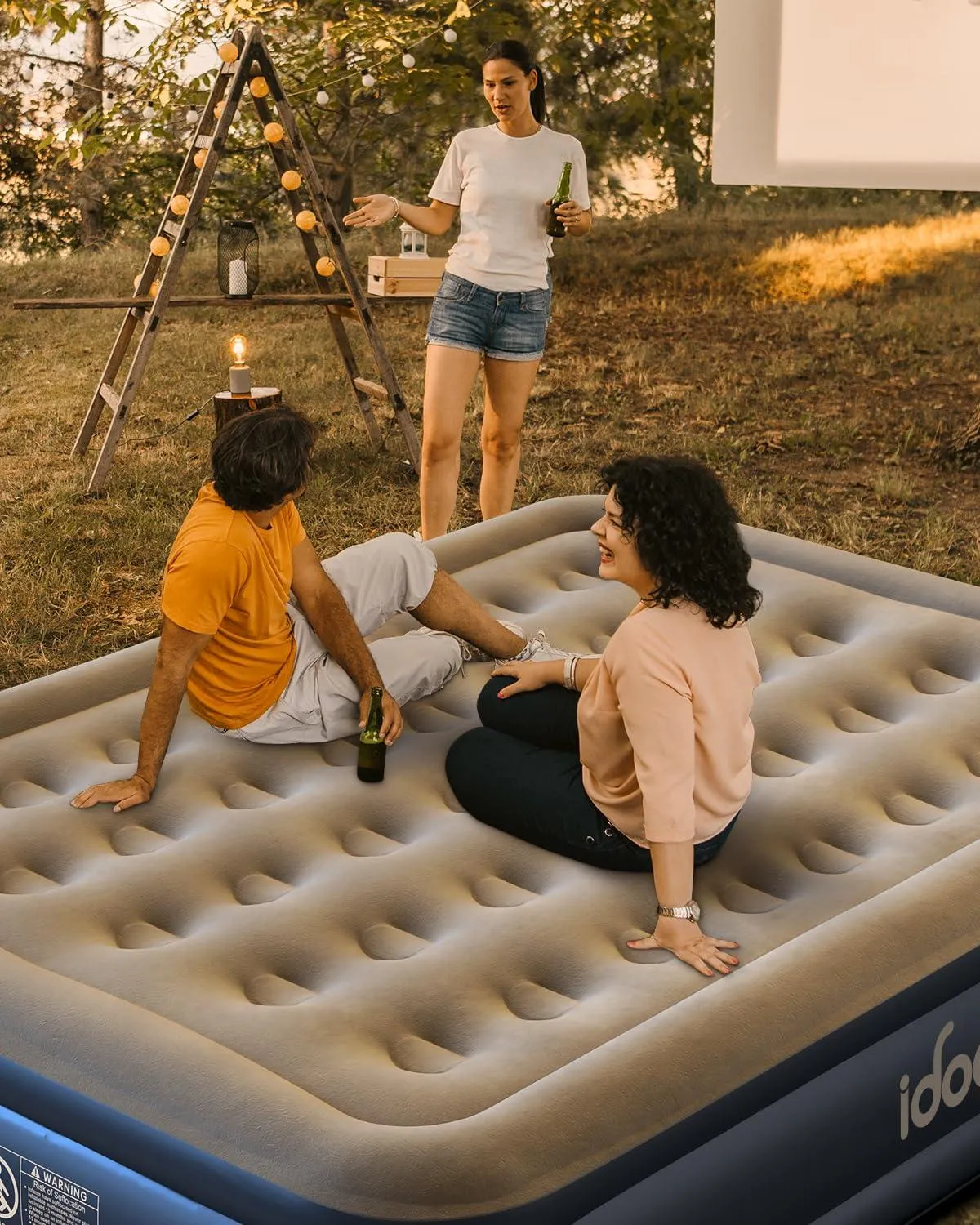 Luxury Air Mattress Queen with Built in Pump.