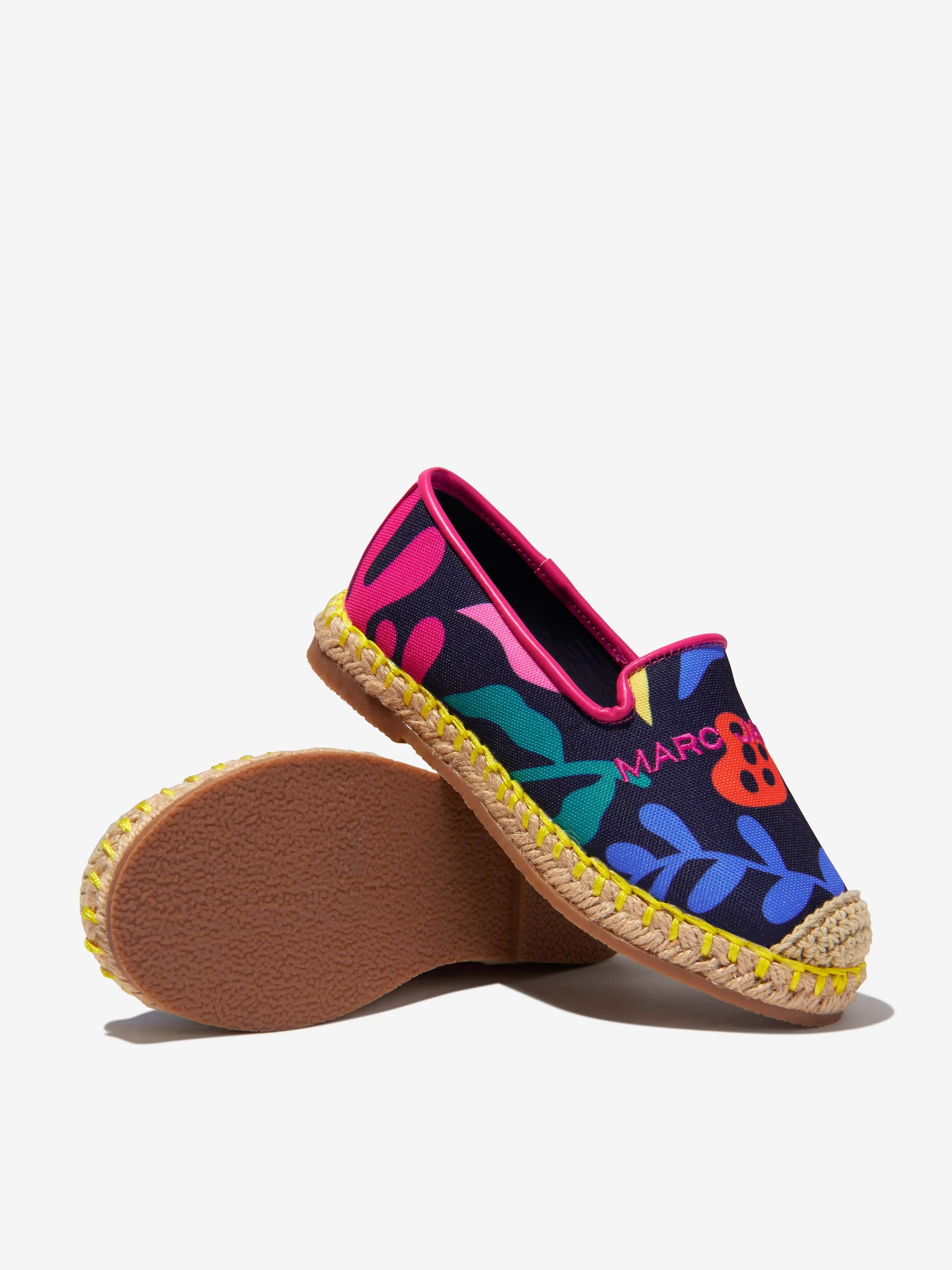 MARC JACOBS Girls Canvas Espadrilles in Multicolour