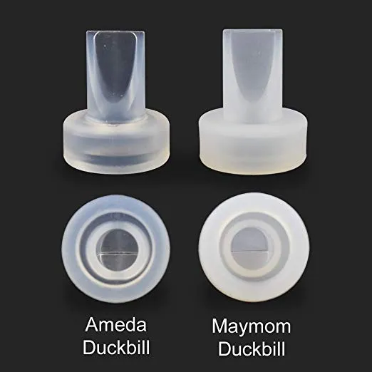 Maymom Breastpump Valve (Duckbills) For Ameda Pumps (4pcs)