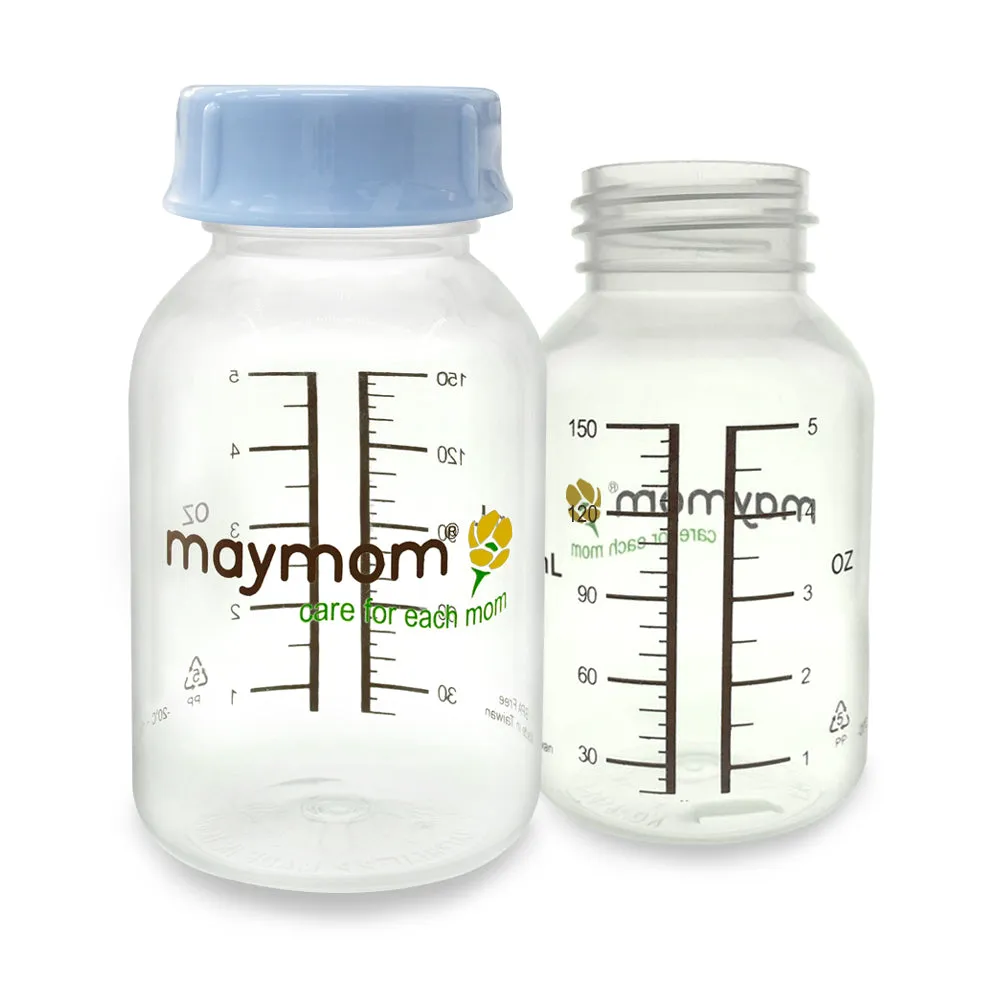 Maymom clear milk bottle, 150 ml