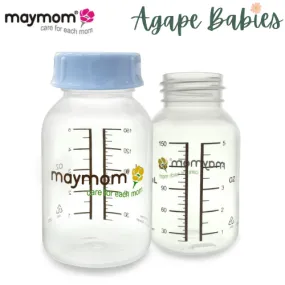 Maymom clear milk bottle, 150 ml