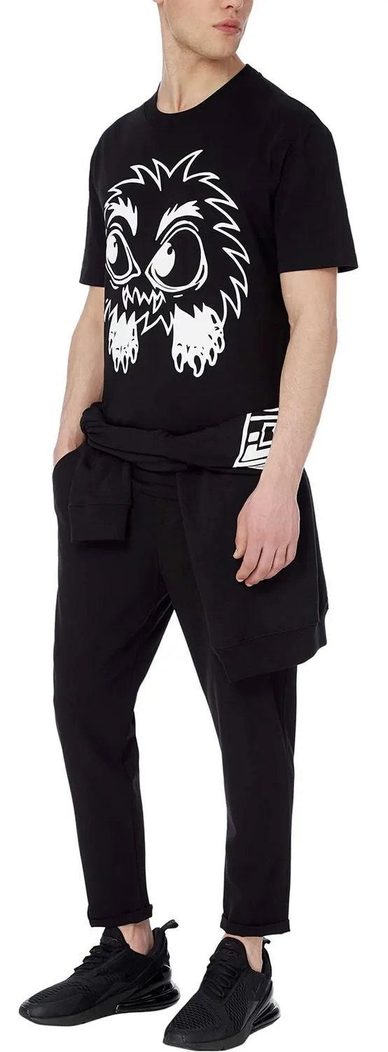 McQ Alexander McQueen Monster Rally T-Shirt Black