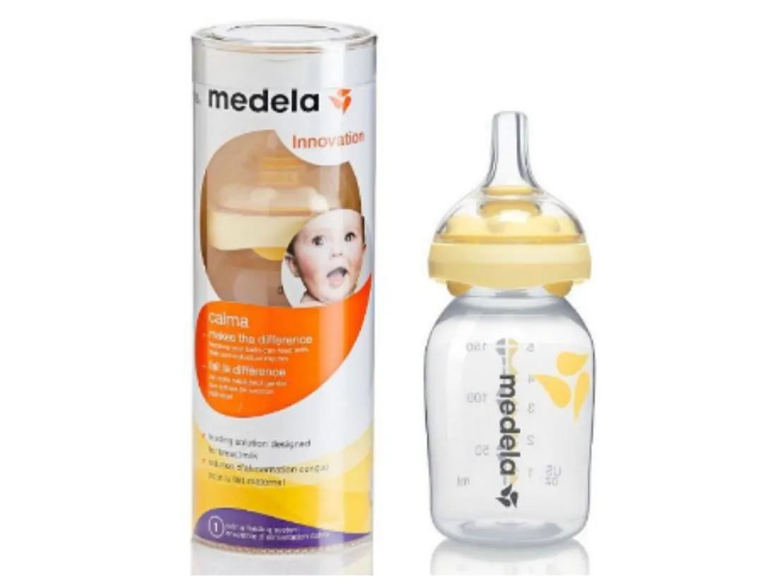 Medela Calma Breastmilk Feeding Set with 5oz/150ml Bottle (Made in Switzerland)