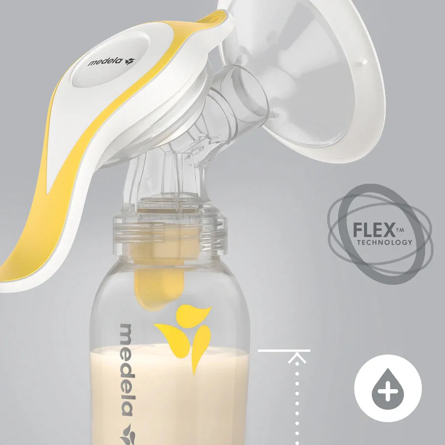 Medela Harmony Flex Essentials Pack|Manual Breast Pump Set