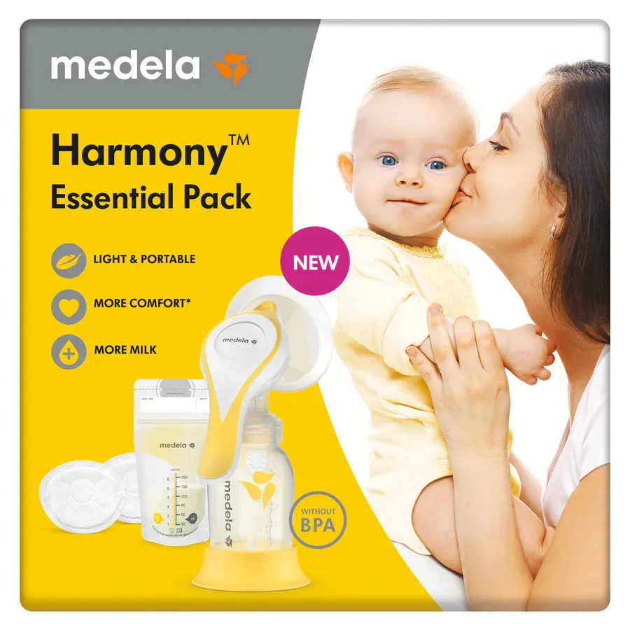 Medela Harmony Flex Essentials Pack|Manual Breast Pump Set