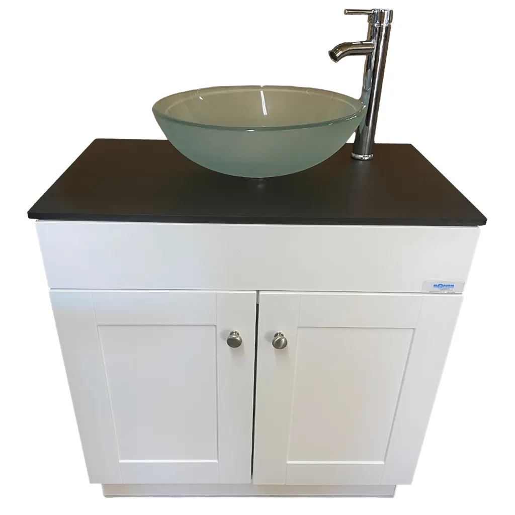 Monsam PSW-007M-SF Portable Sink - White, Gray or Maple Cabinet 38" H