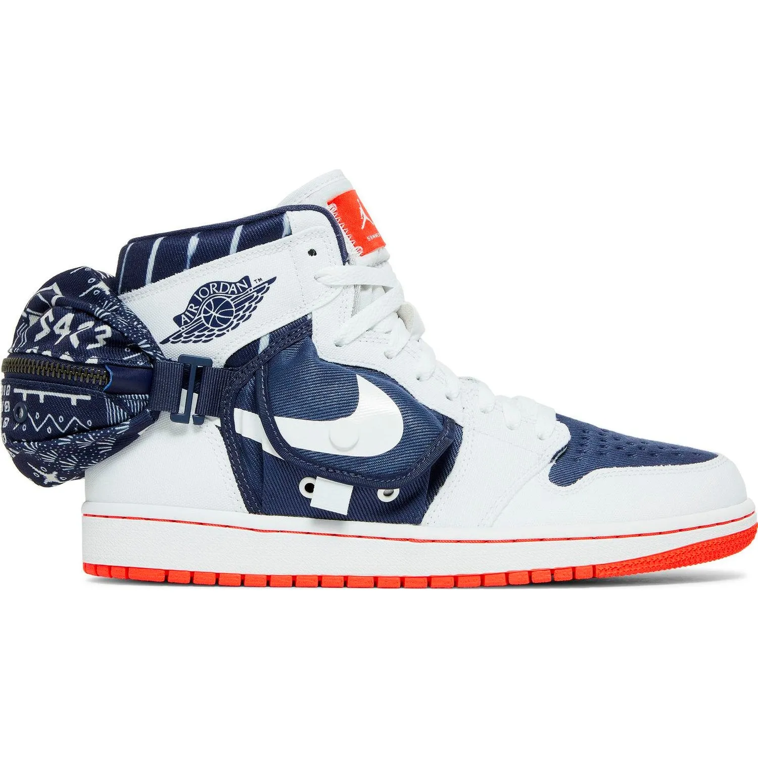 Nike Air Jordan 1 Retro High OG Utility Sneakers, White