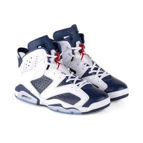 Nike Air Jordan 6 Retro "Olympic" White/Midnight Navy CT8529-164